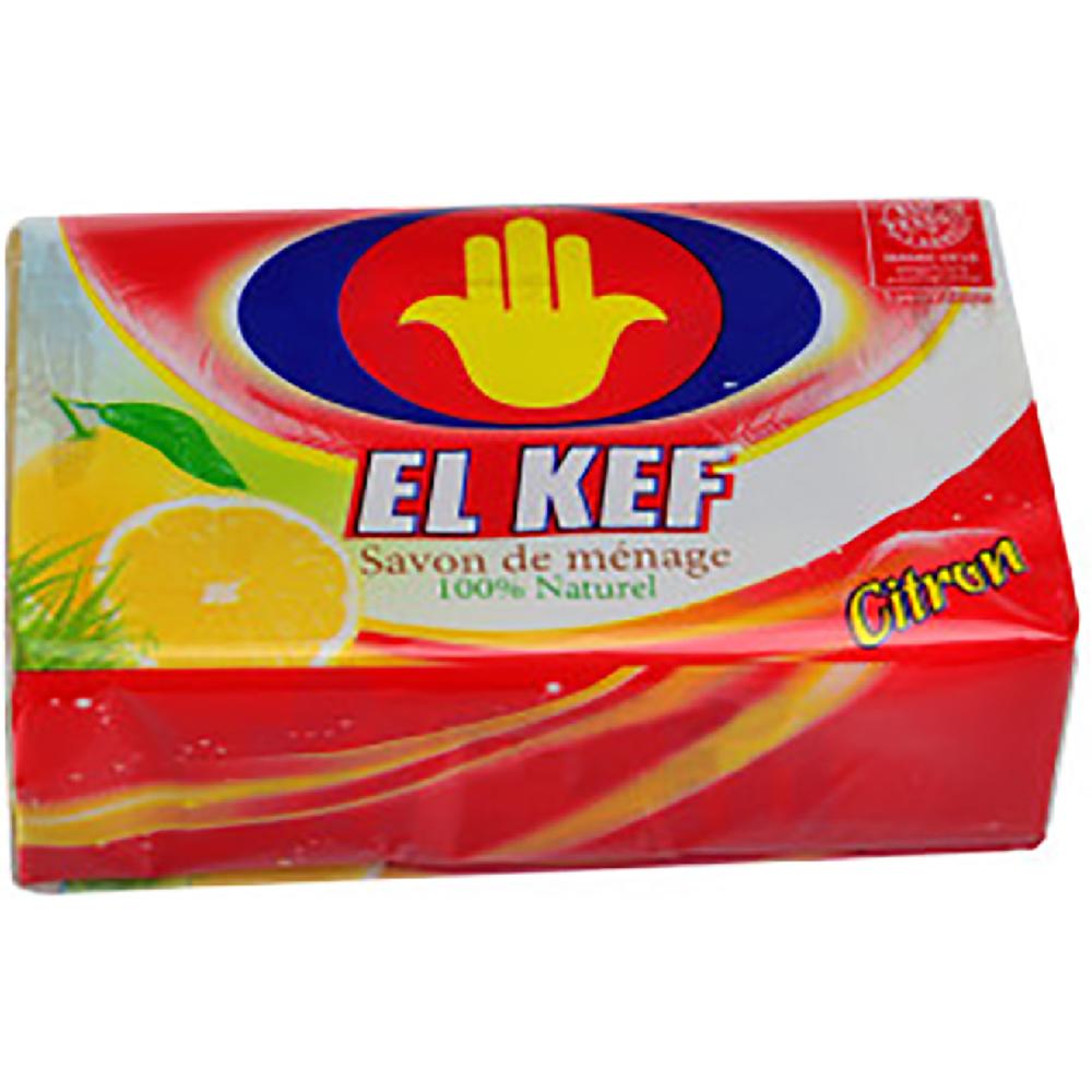 [722936] Savon Classique de Ménage Citron Elkef 188g