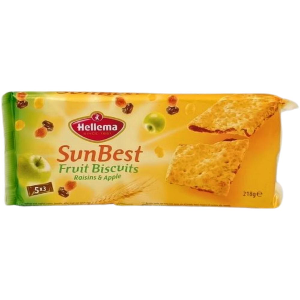 Biscuits Pomme Sunbest Hellema 218g