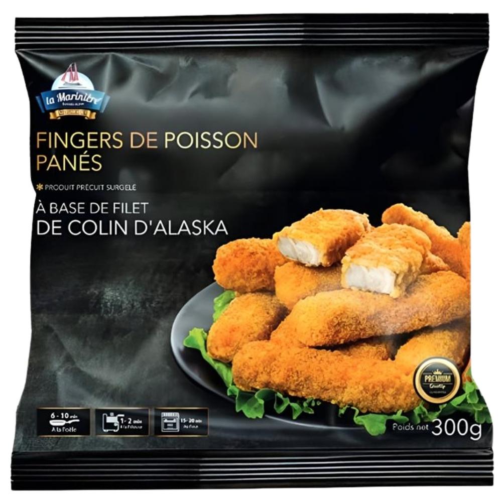 Fingers de Poisson Panés Colin d'Alaska La Marinière 300g