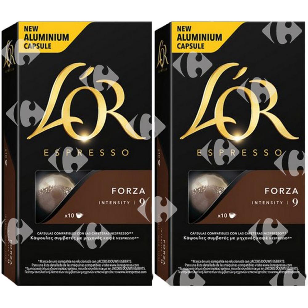 [623580] Lot 2 Capsules L'or N9 2ème à moitié prix