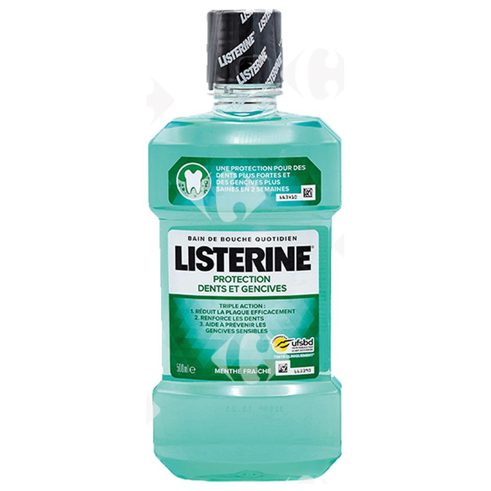 [572827] Bain Bouche Protection Dents et Gencive Listerine 500ml
