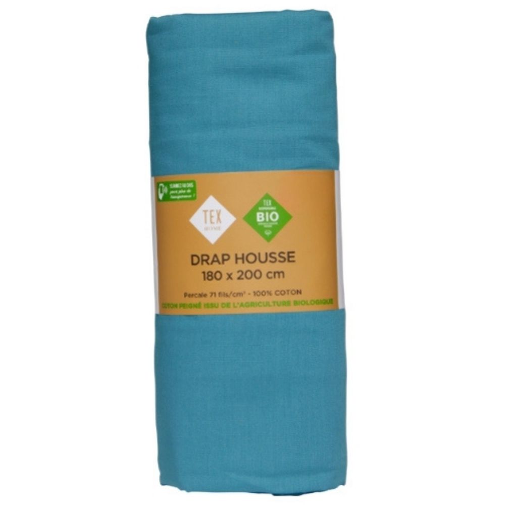 Drap Housse Percal 180x200 cm