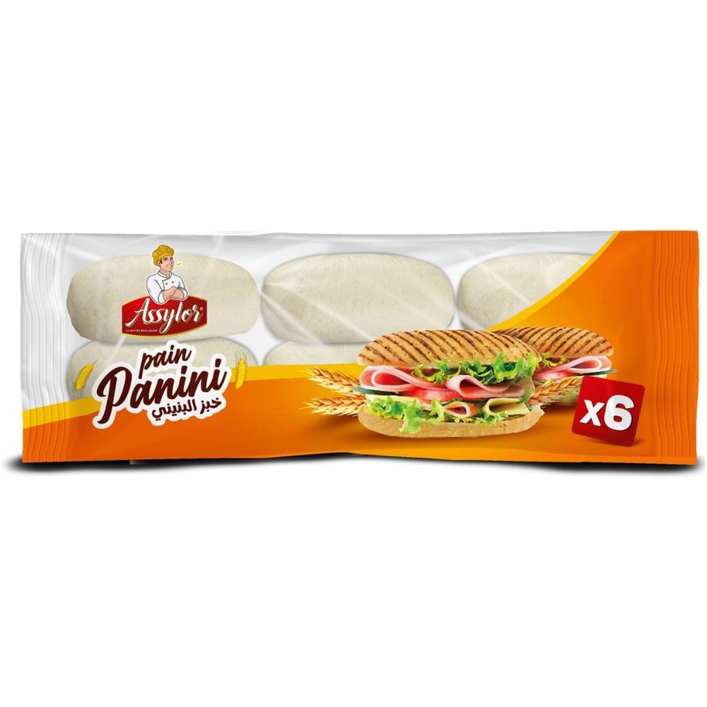 Pain Panini Assylor 6 pièces 180g