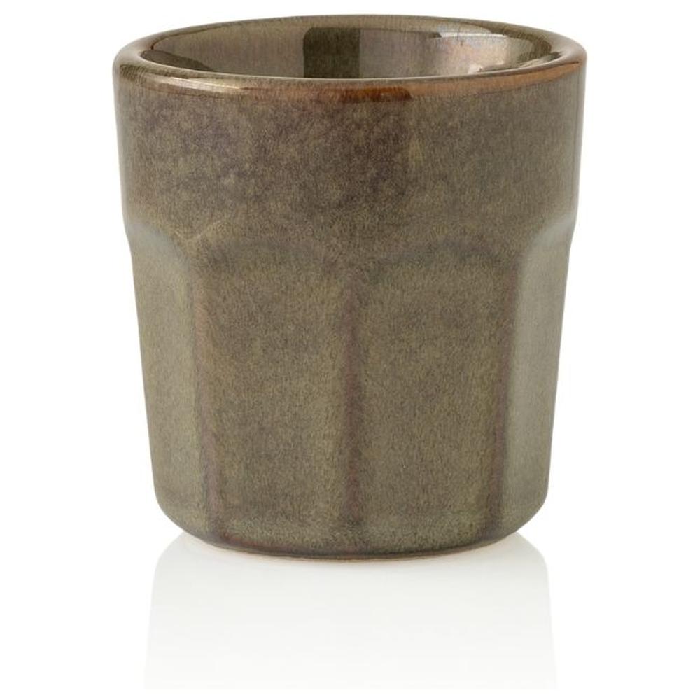[716793] Gobelet en Porcelaine Vert Réactif Kasa 9cl 