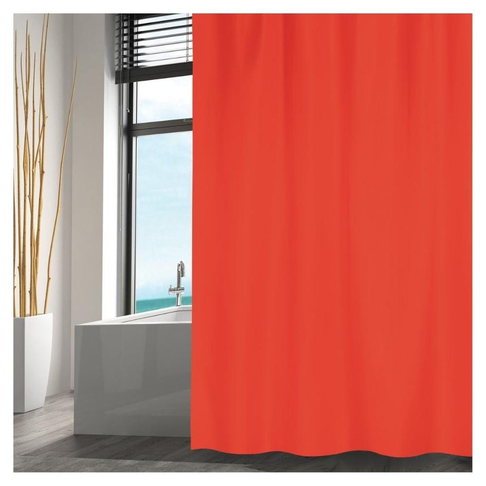 Rideau de Douche Rouge MSV 180x200cm