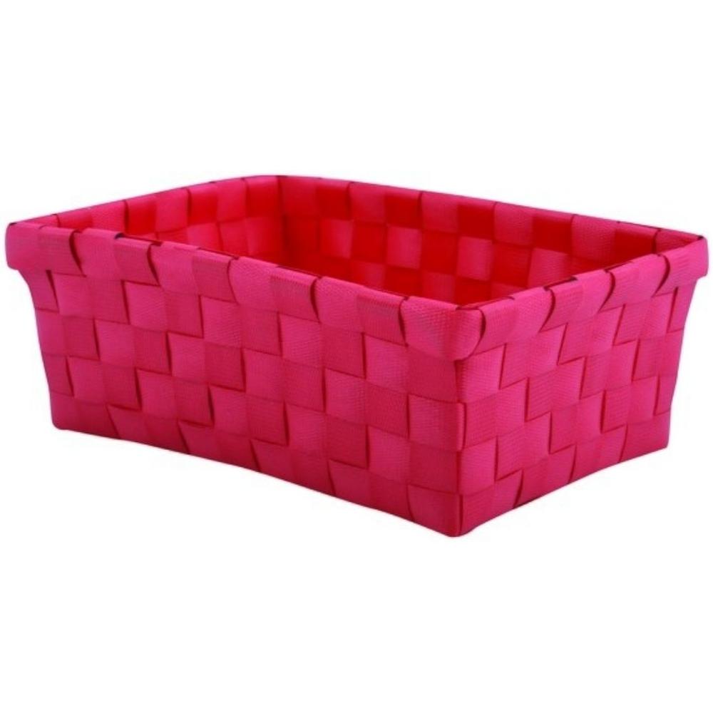Panier de Rangement Rouge MSV 19x14x8cm