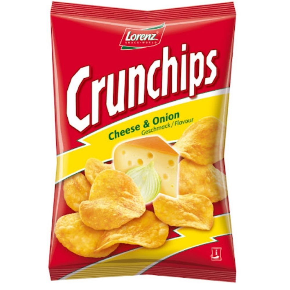 Chips Crème Oignons Crunchips 100 g