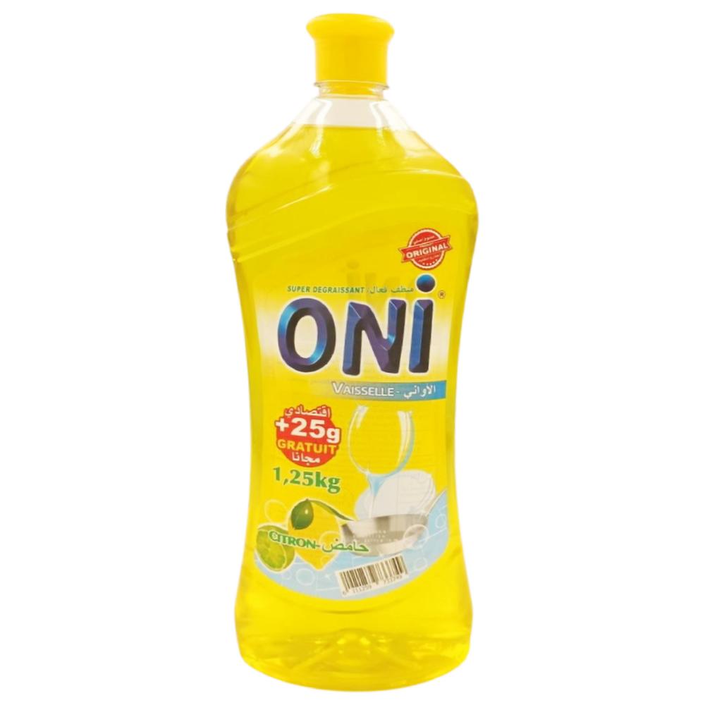 [534240] Liquide Vaisselle Citron Oni 1,25kg.