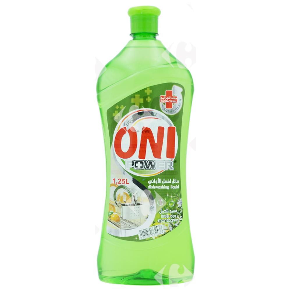 [662892] Liquide Vaisselle Antibactérien Brise des Montagnes Oni 1,25L