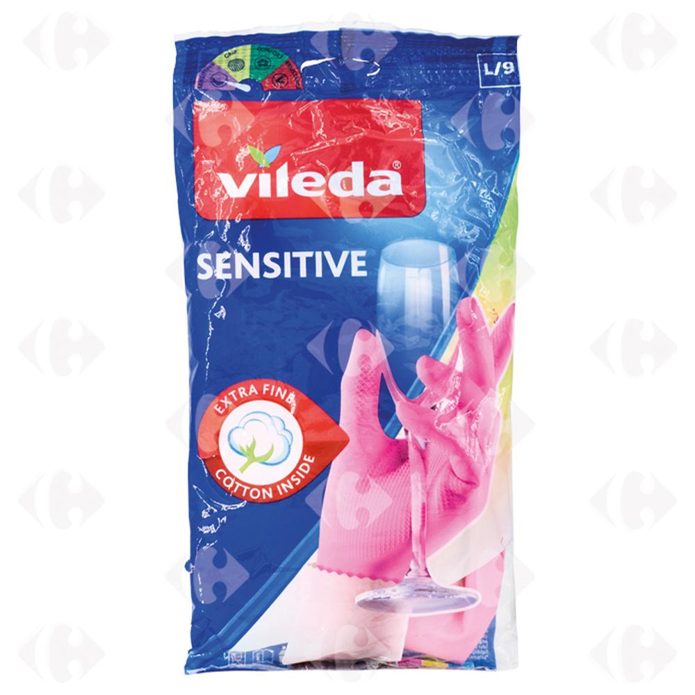 Gants Sensitive Large Vileda.