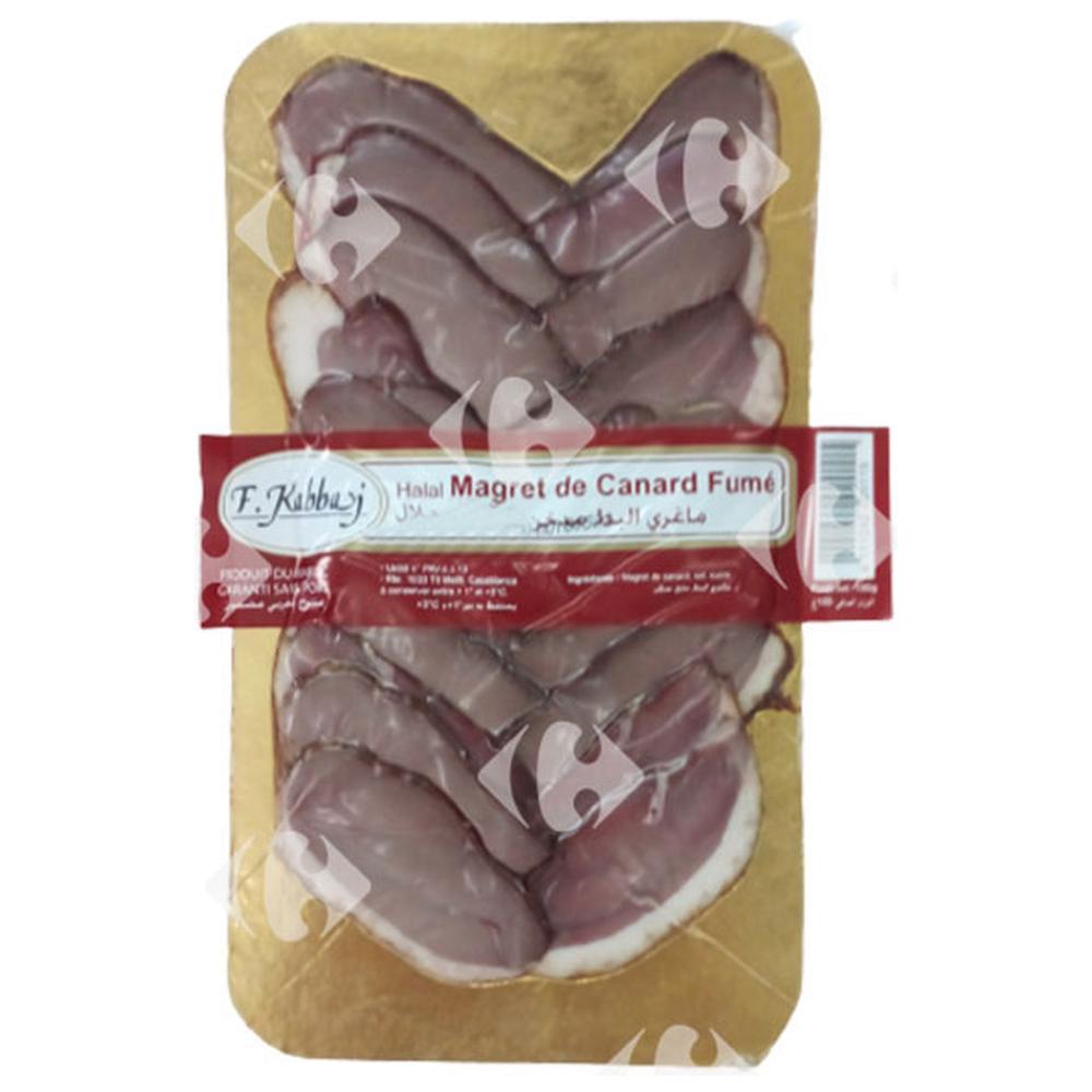 Magret de Canard Fumé - Charcuterie - Farida Kabbaj 100g.