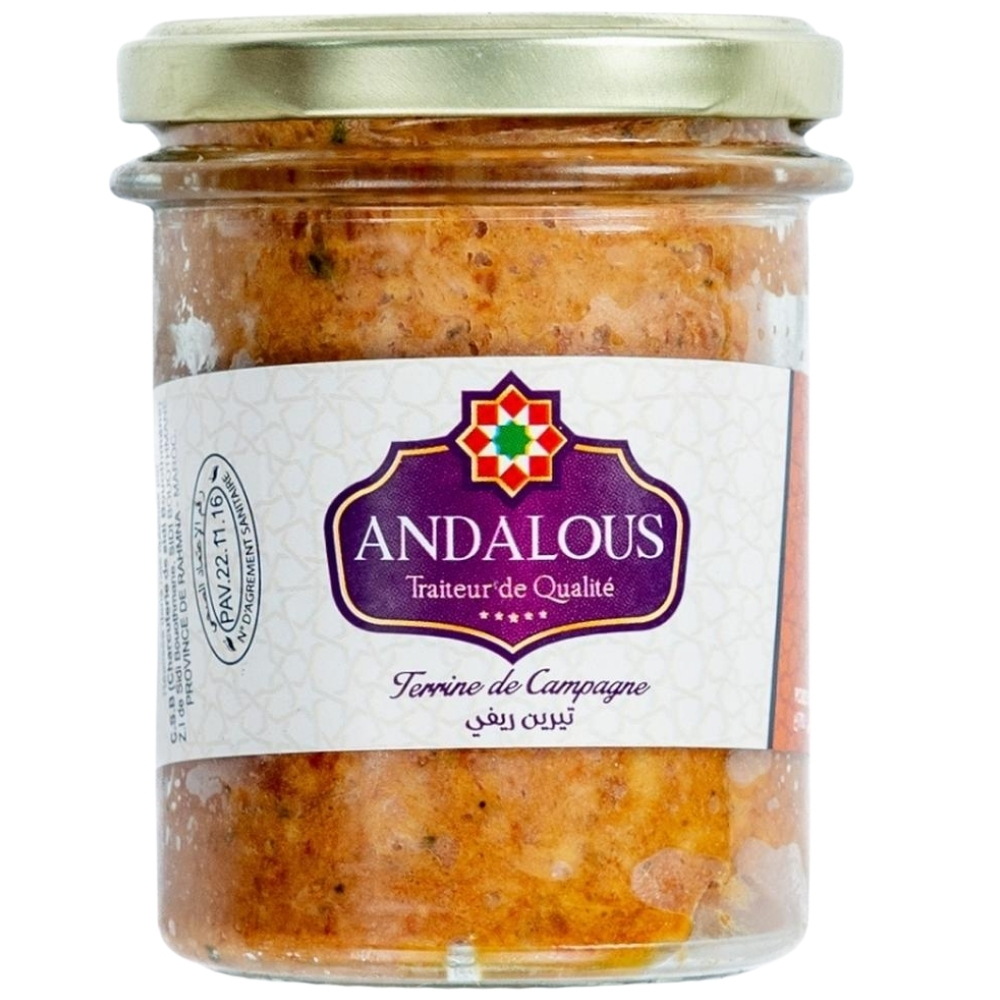 [566710] Terrine de Campagne Nature Andalous 170g