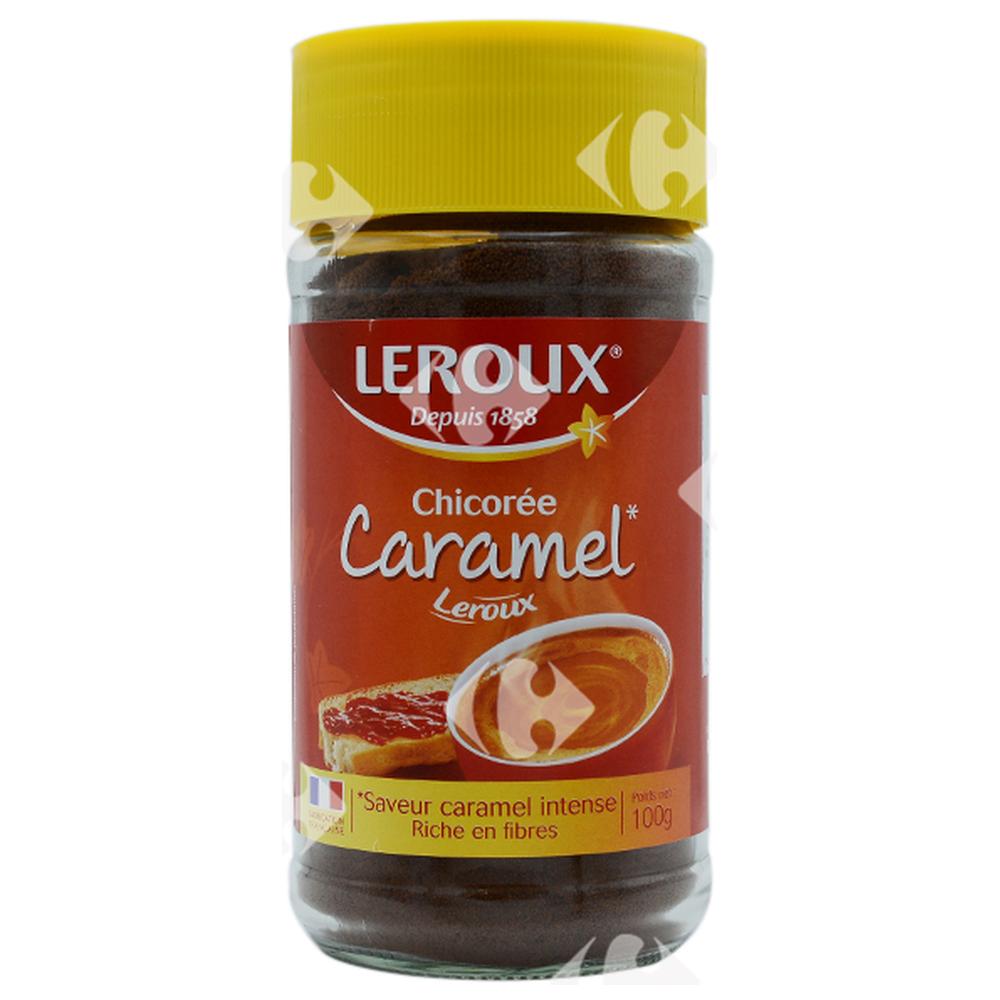 [376473] Café Chicorée Soluble Caramel Leroux 100g