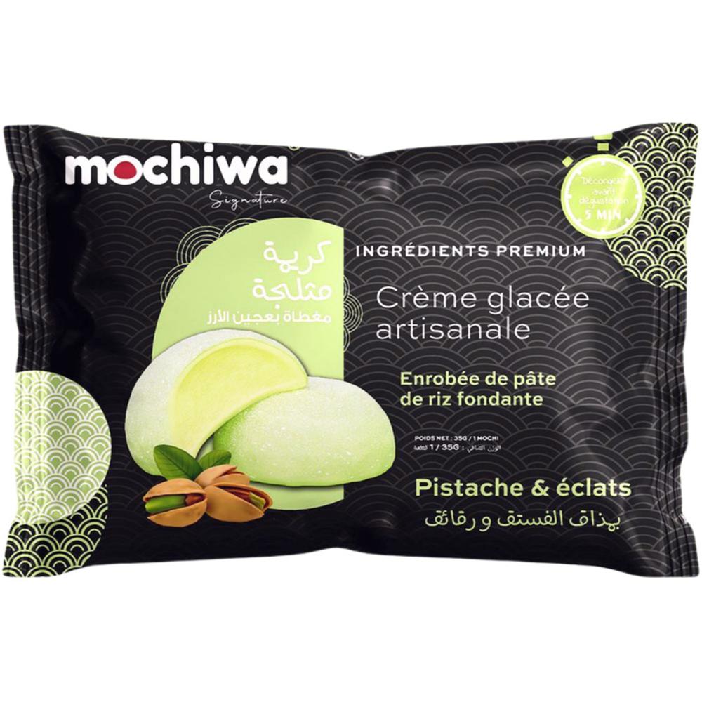 Mochi Pistache & Éclats Signature Mochiwa 35g