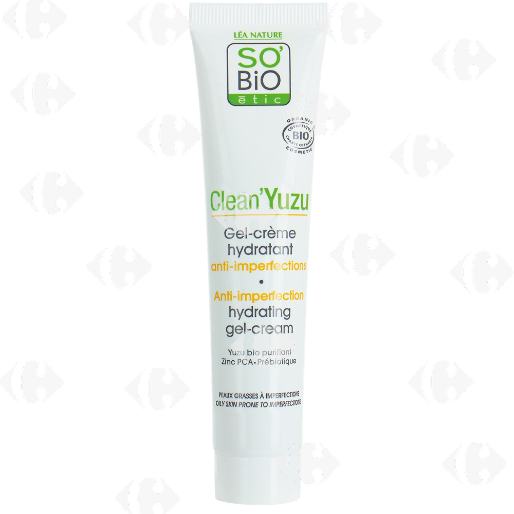 [704994] Crème Hydratante Yuzu Anti Imperfections So Bio Natra 40ml