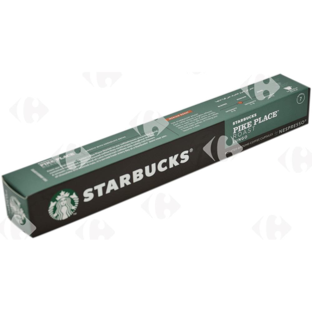 Capsules Blonde Pike Place Starbucks 10 pièces
