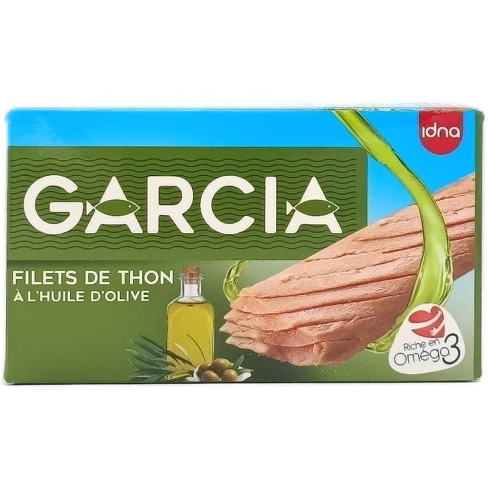 Filets de Thon Huile d'Olive Garcia 125g