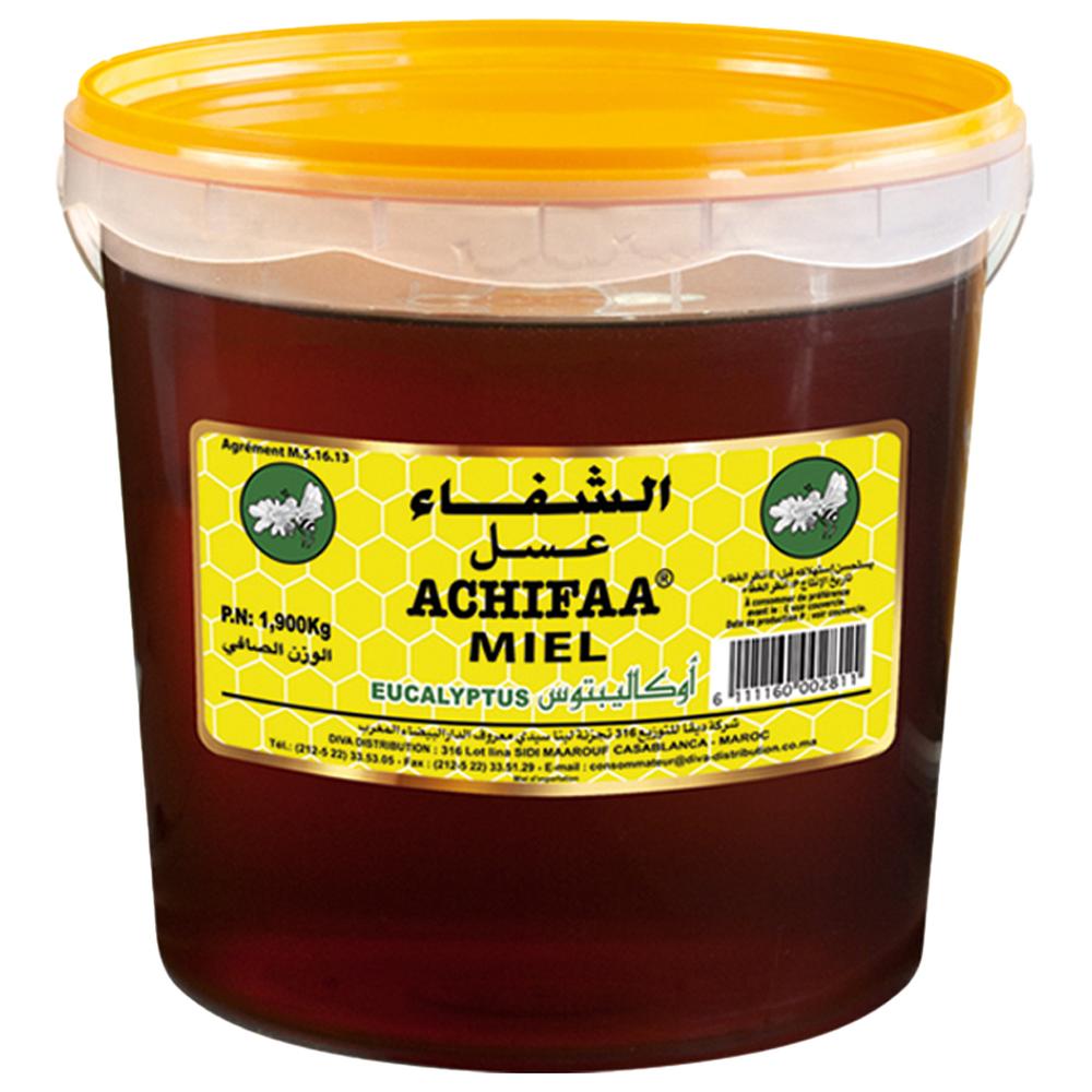 [367396] Miel Eucalyptus Seau Achifaa 1,9kg