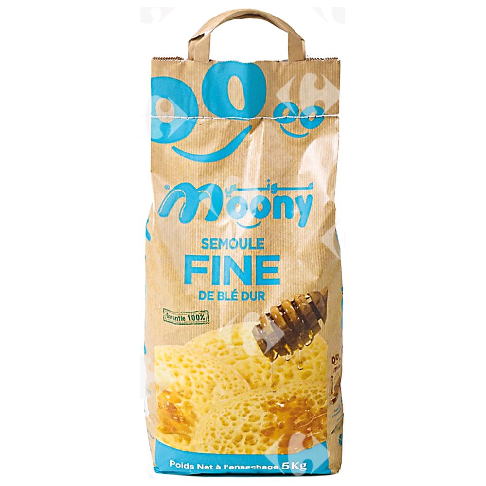 Semoule Fine Blé Dur Kraft Moony 5kg