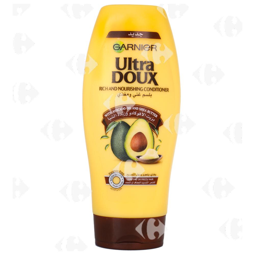 [628989] Après-Shampooing Avocat Beurre de Karite Ultra Doux Garnier 400ml
