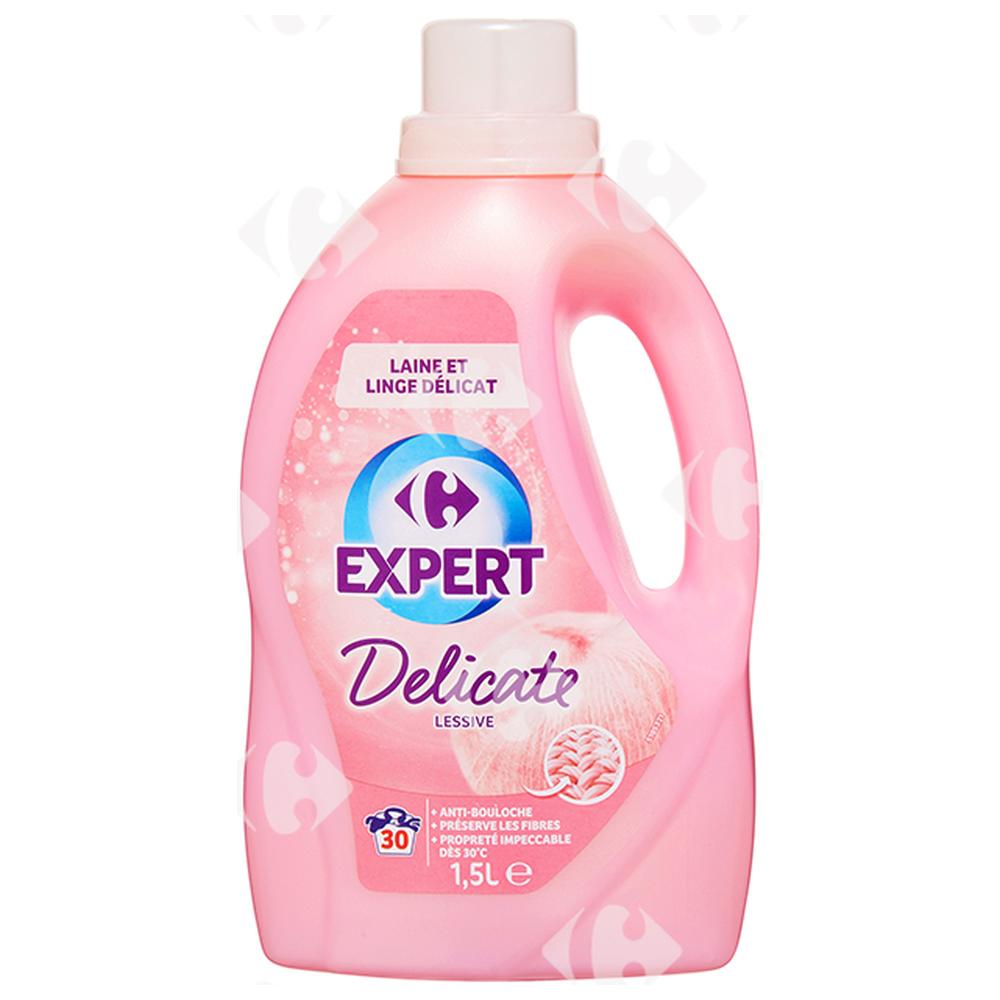 Détergent Lessive Liquide Linge Délicat Expert Carrefour 1,5L