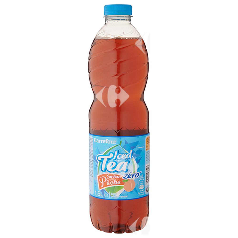 [643746] Thé Pêche Zero Carrefour 1,5L