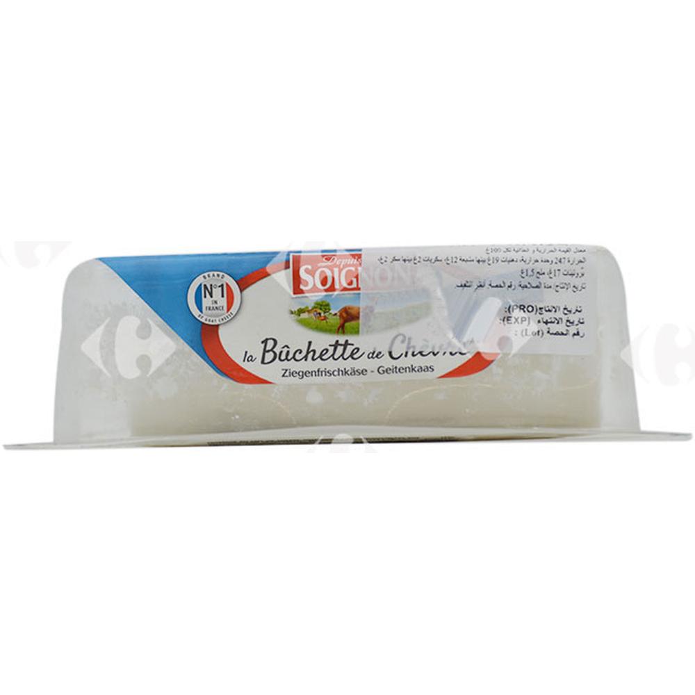 Bûche de Chèvre Nature Sous Coque Soignon 125g.