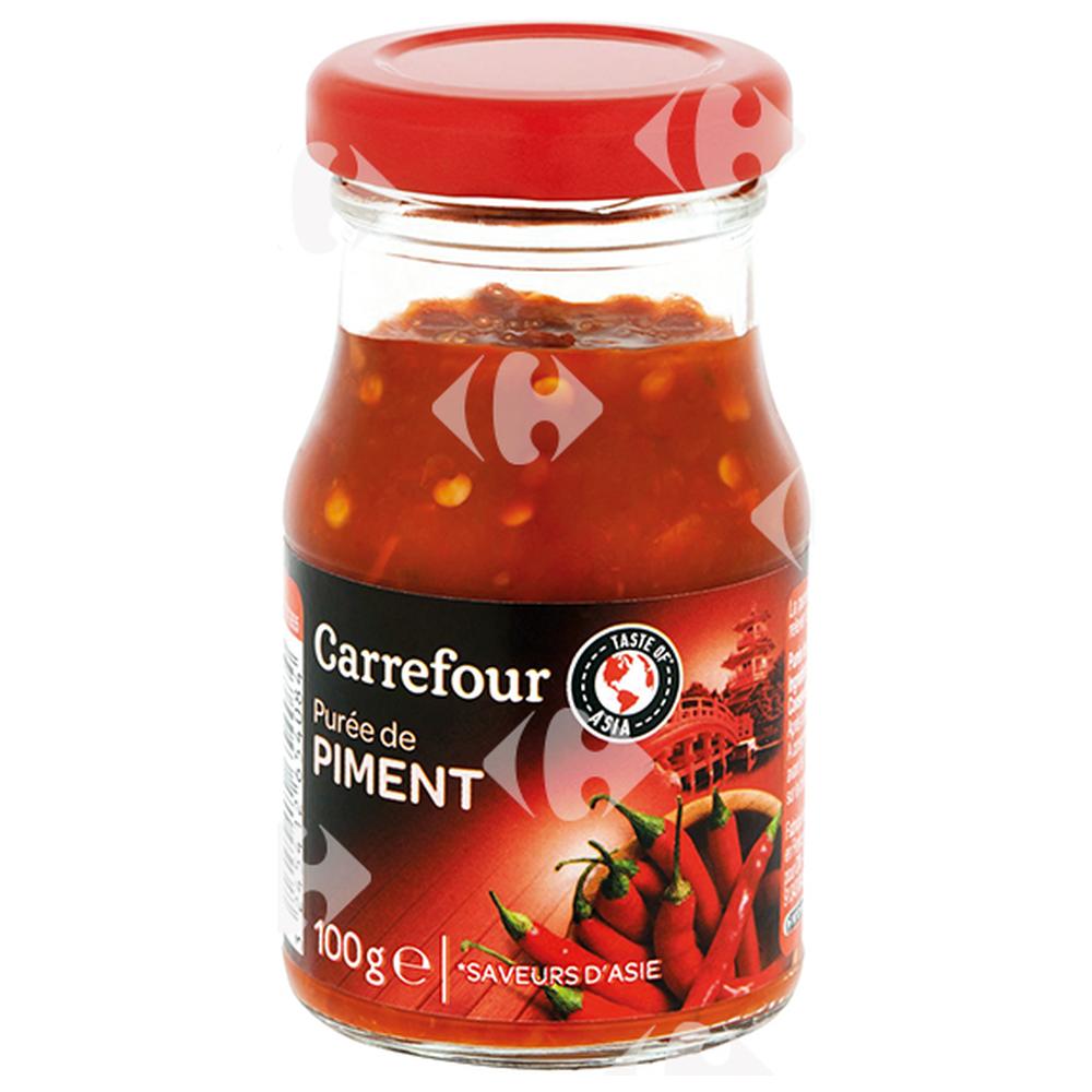 Purée de Piment Saveur d'Asie Carrefour 100g