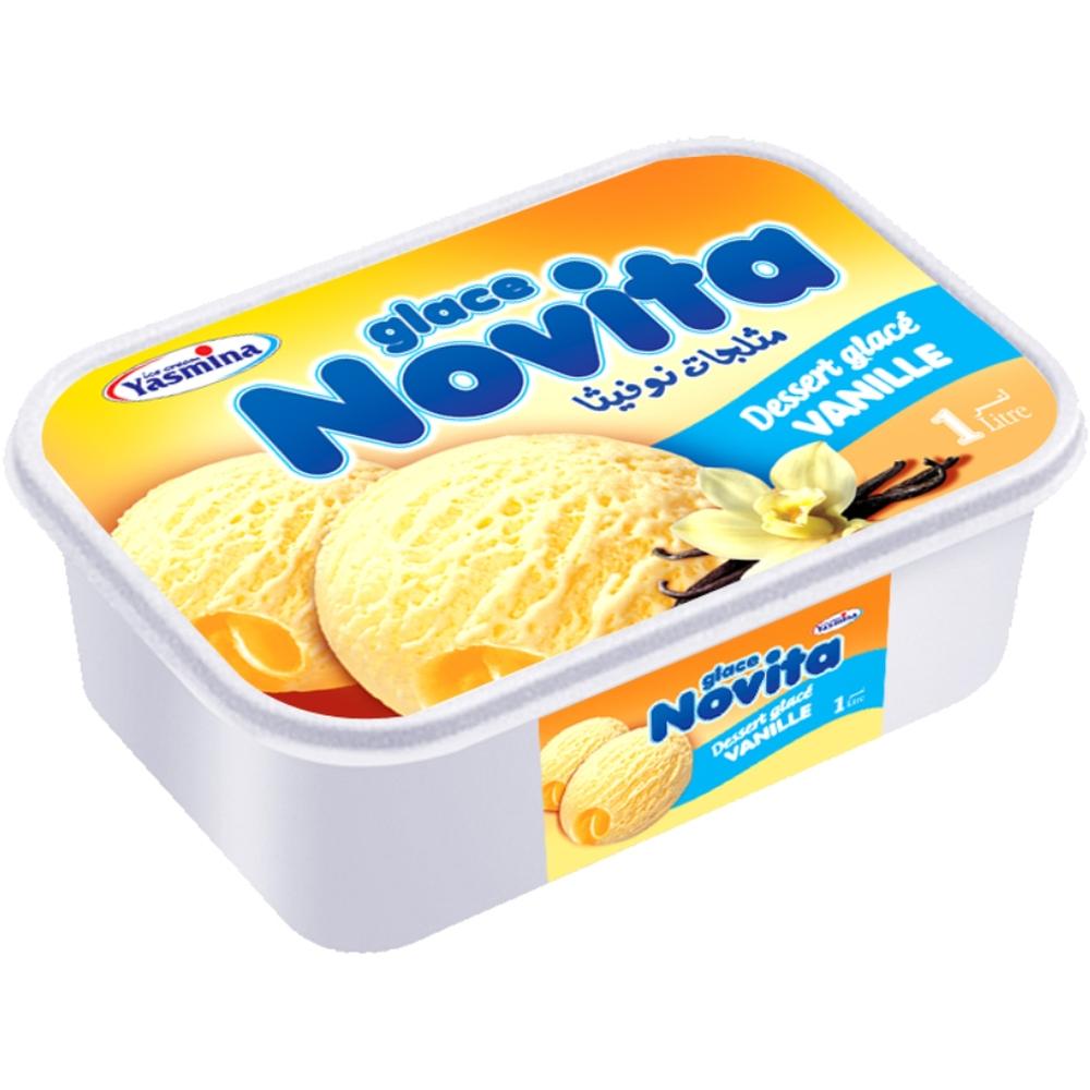 [31636] Crème Glacée Novita Vanille Bac Yasmina 1L