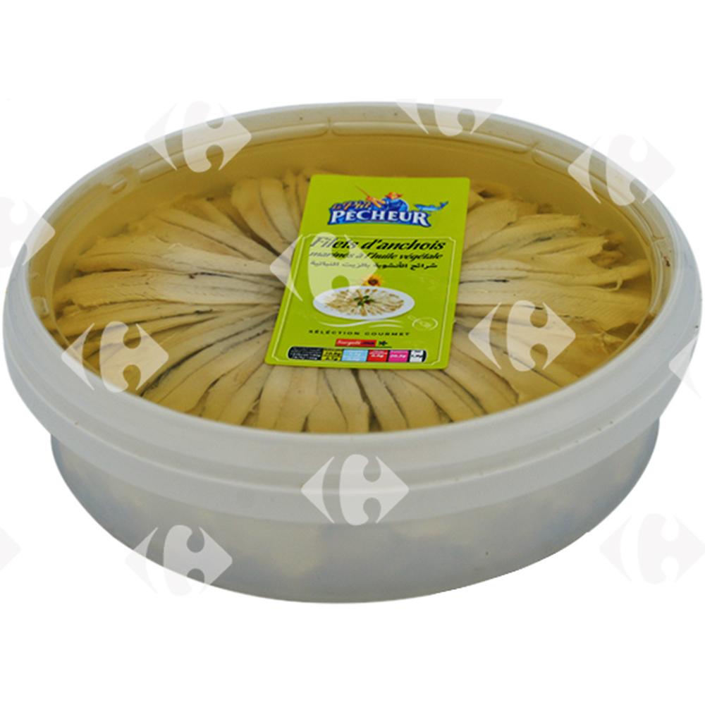 [457037] Anchois à l'Huile Le P'tit Pêcheur 1Kg