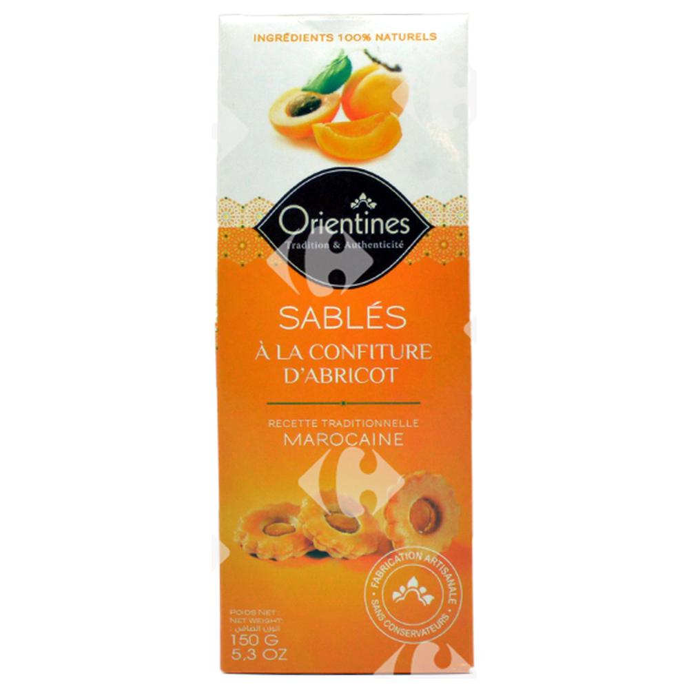 [386950] Sablés à la Confiture d'Abricot Orientines 150g