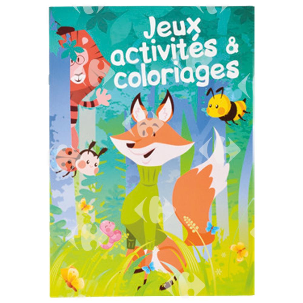 Jeux d'Activités et Coloriages Renard