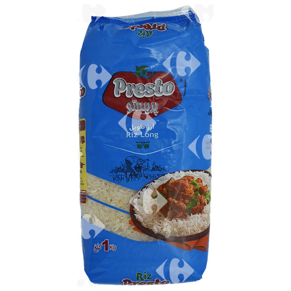 [559443] Riz Long Blanchi Presto 1kg