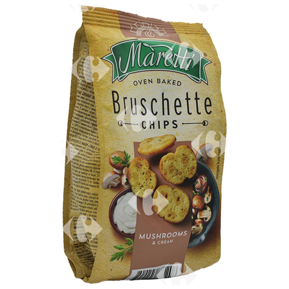 Bouchées de Pain Saveur Champignon et Crème Bruschette Maretti 70g