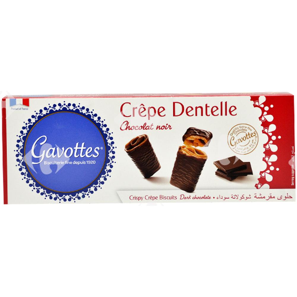 Crêpes Dentelles Chocolat Noir Gavottes 90g