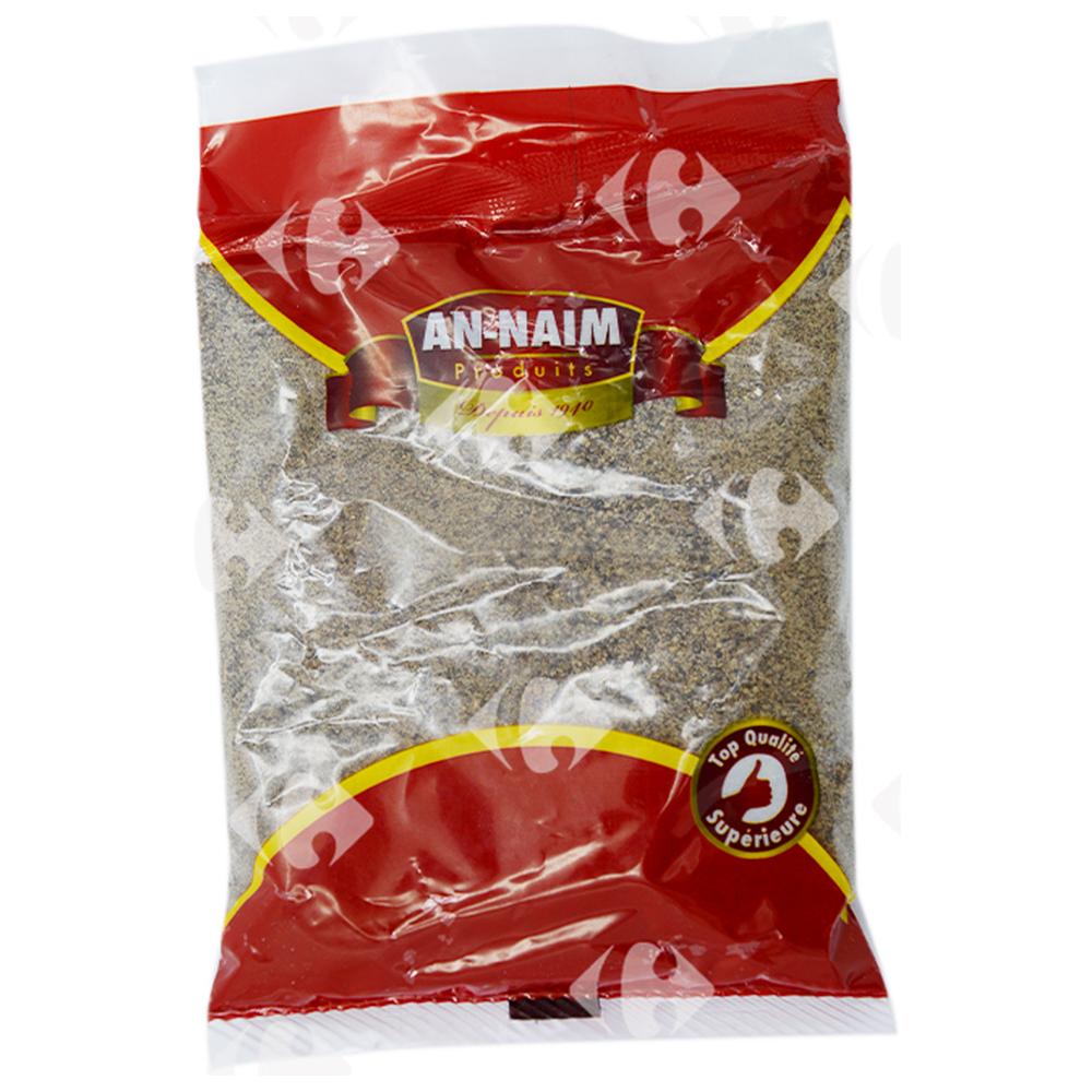 [192946] Poivre Noir Entier En Sachet An-Naim 100g