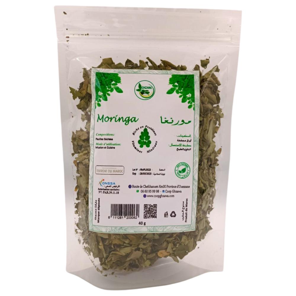 [576588] Plantes Séchées Moringa Ghzaoua 40g
