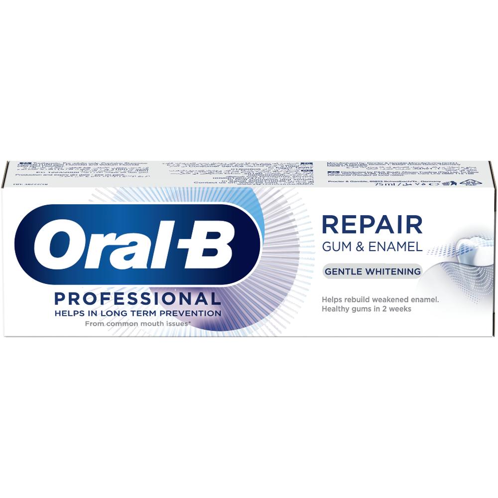 [687938] Dentifrice Sensitivity & Gum Gentle White Oral-B 75ml