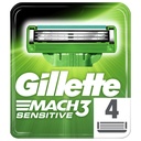 Recharges de lames de rasoir Mach3 Sensitive Gillette 4 unités