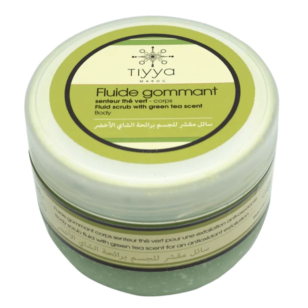 Fluide Gommant Senteur Thé Vert Tiyya 200ml