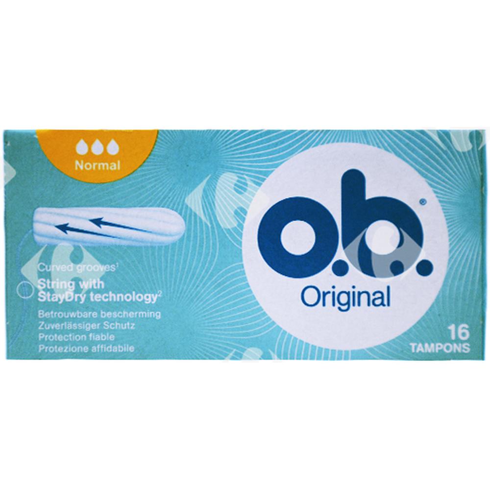Tampons Sans Applicateur Normal Ob 16 unités
