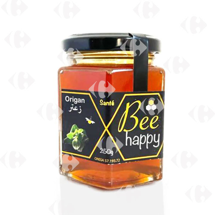 Miel d'Origan Bee Happy 250g.