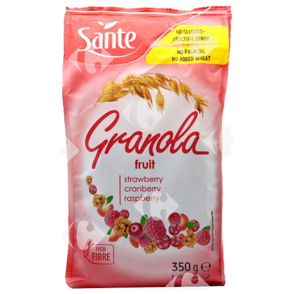 Muesli Croustillant aux Fruits Rouges Granola 350g