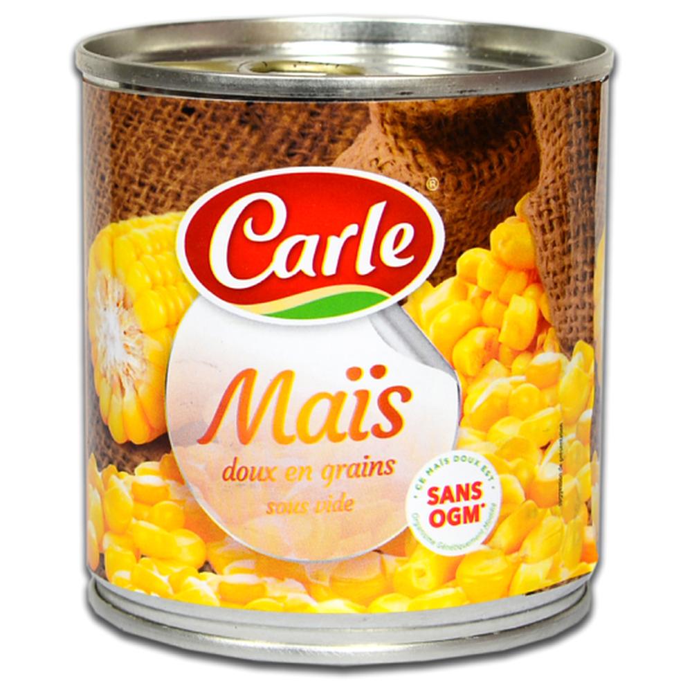 Maïs Doux en grains Carle 340g
