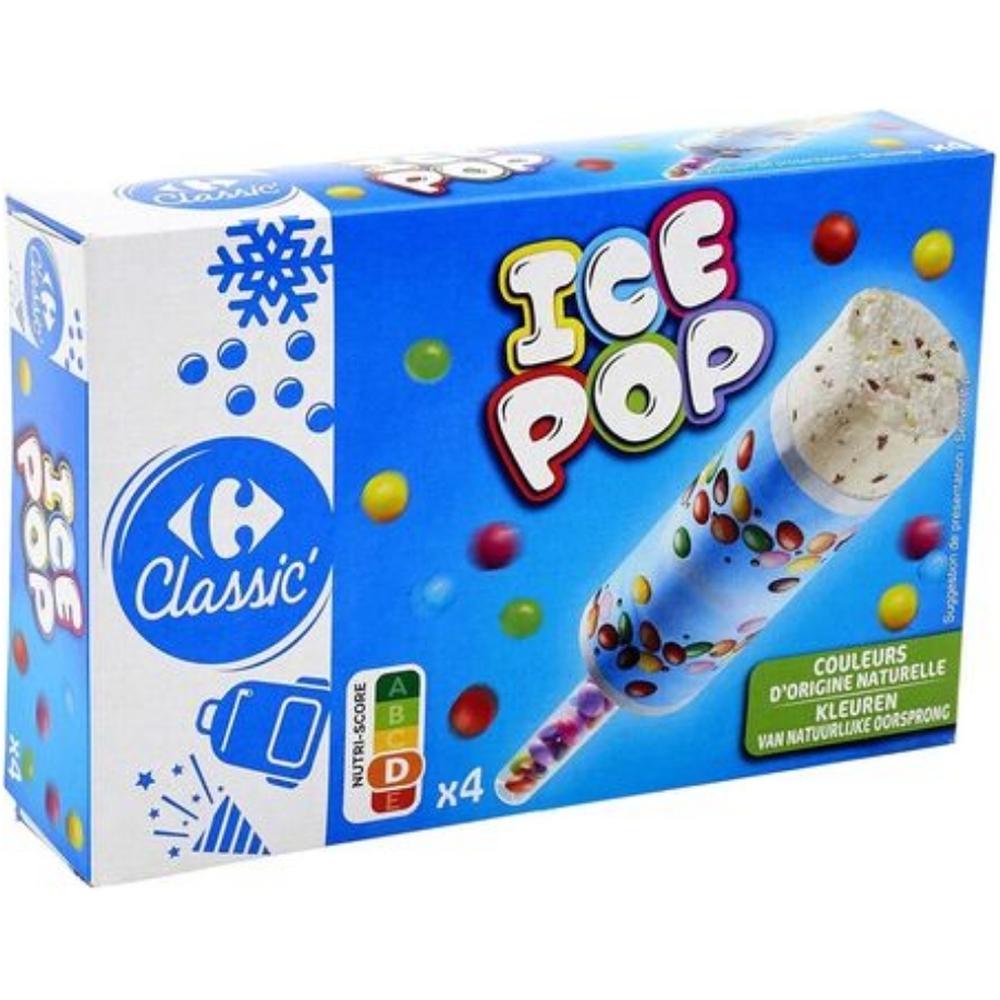 Glace Pouss-Pouss Smarties Carrefour Classic 4 unités 190g
