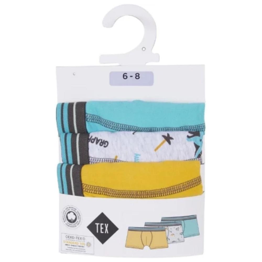 Boxer pour Garçon Tex Home 3 pièces
