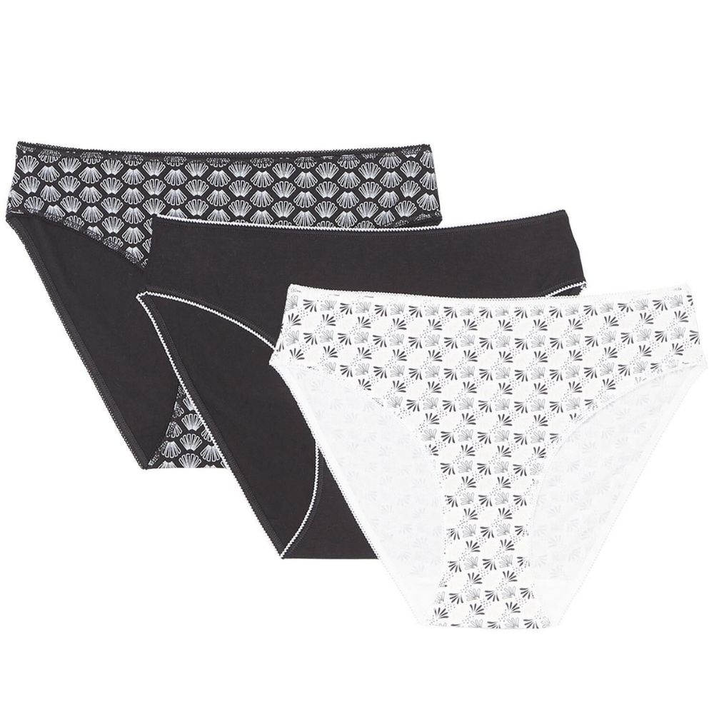 Lot 3 Slips Femme Fantaisie Glace