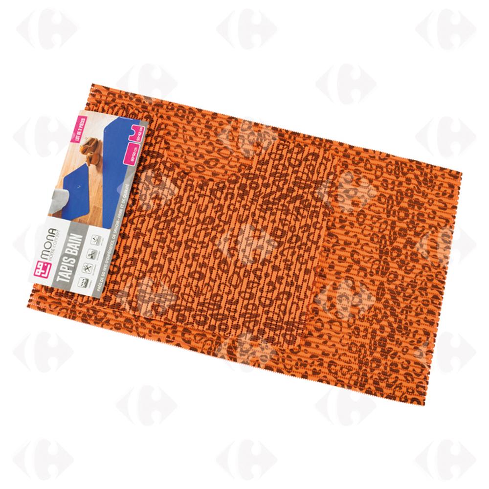 Jeu Tapis Salle de Bain Imprimé.
