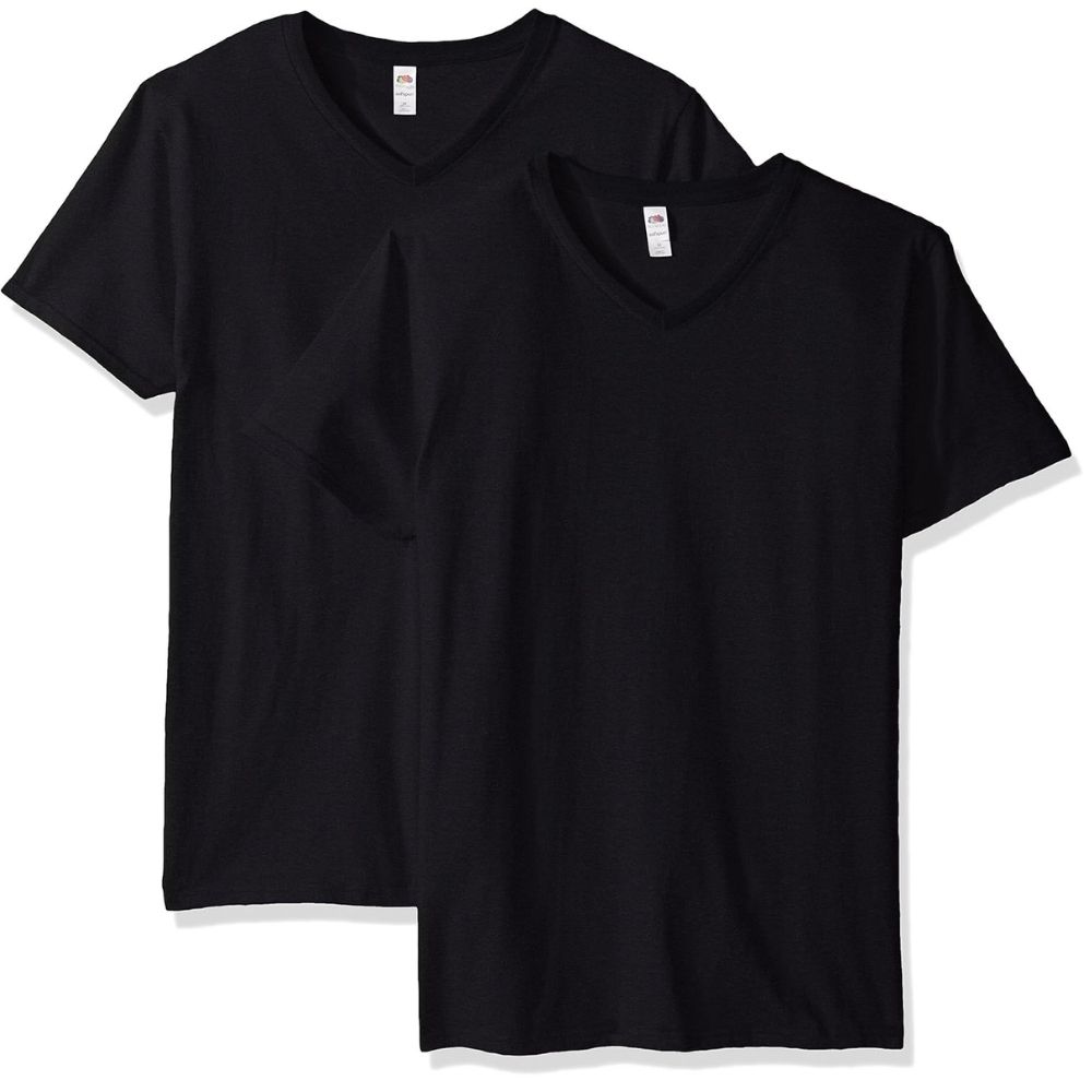 Lot 2 T-shirts Homme CV Bio Noir