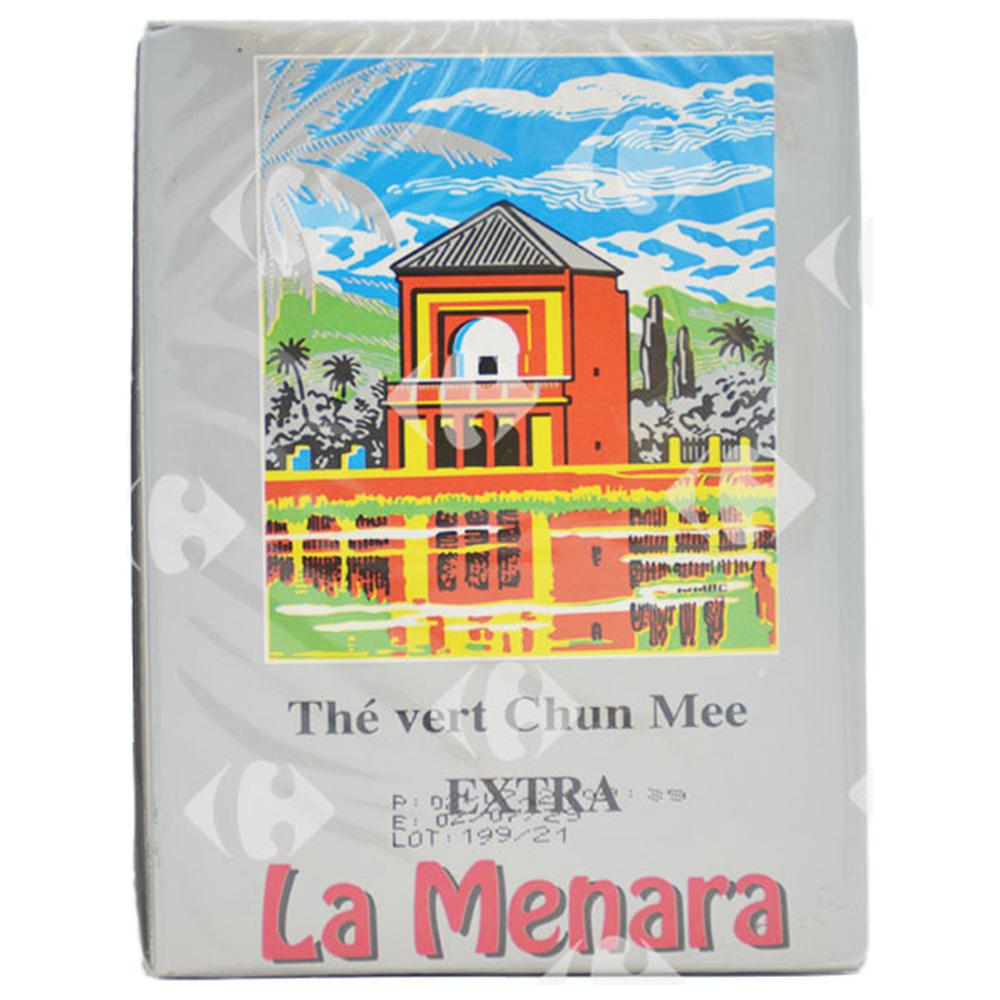 [2051] Thé Vert en Grains Extra Menara 250g.
